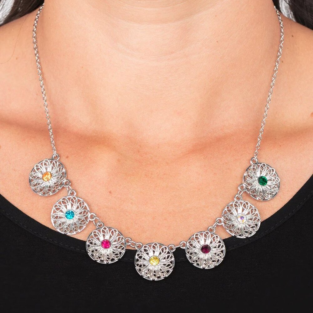Paparazzi Jewelry Accessories - Garden Greetings - Multi Necklace - Vintage